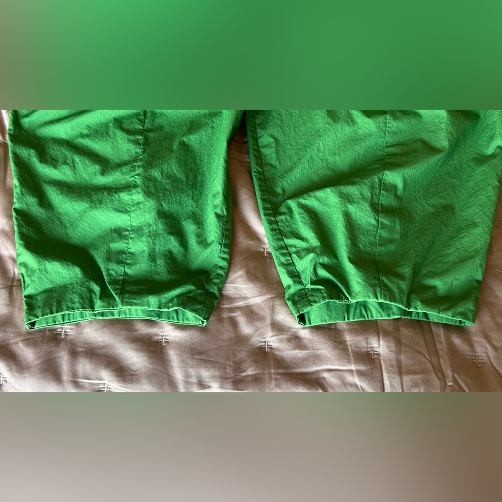 FARM Rio Green Cropped Pants - Picture 6 of 11